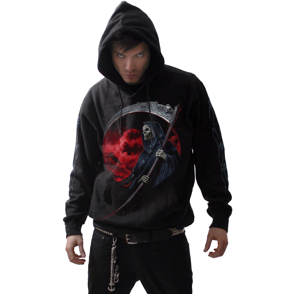 REAPER REVENGE - Sudadera con capucha Negra