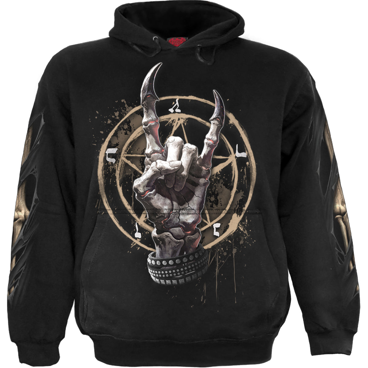 PURE METAL - Hoody Black