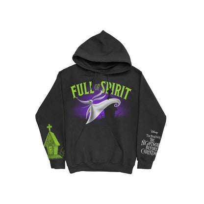 THE NIGHTMARE BEFORE CHRISTMAS - FULL OF SPIRIT - Pullover Hoodie Black