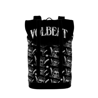 Rocksax Volbeat Heritage Bag - Barbier All Over Print