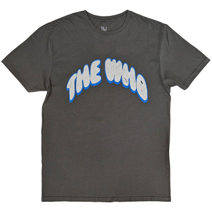 THE WHO - FLAG CARTOON - T-Shirt Grey
