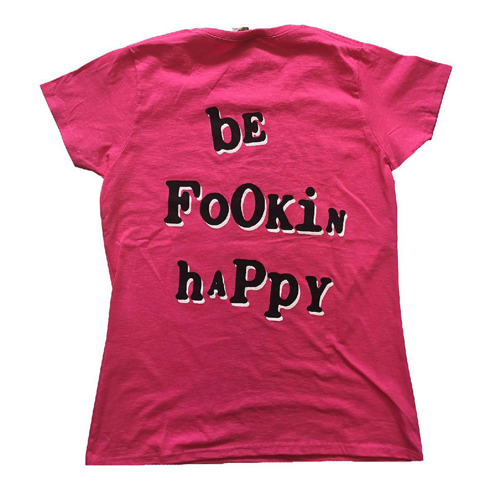 YUNGBLUD - RAVER SMILE - Ladies T-Shirt Pink