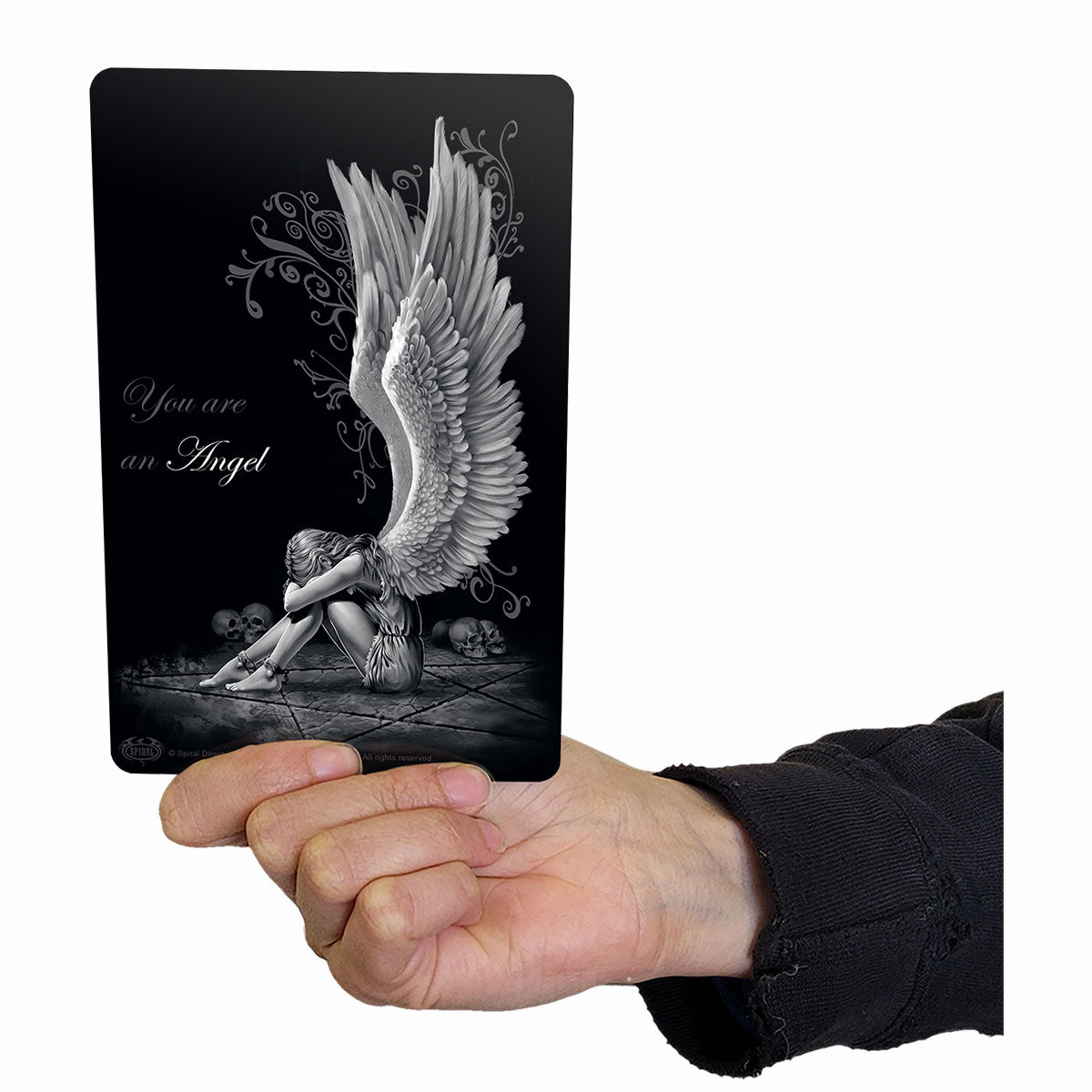 ENSLAVED ANGEL - Greet Tin Metal Cards