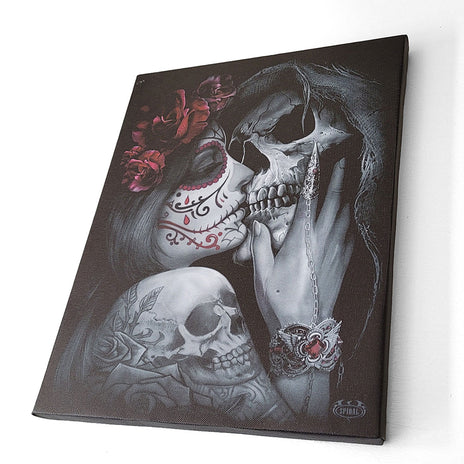 DEAD KISS - Leinwand Poster 25x19cm