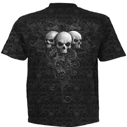 SKULL SCROLL - Scroll Impression T-Shirt - Spiral USA