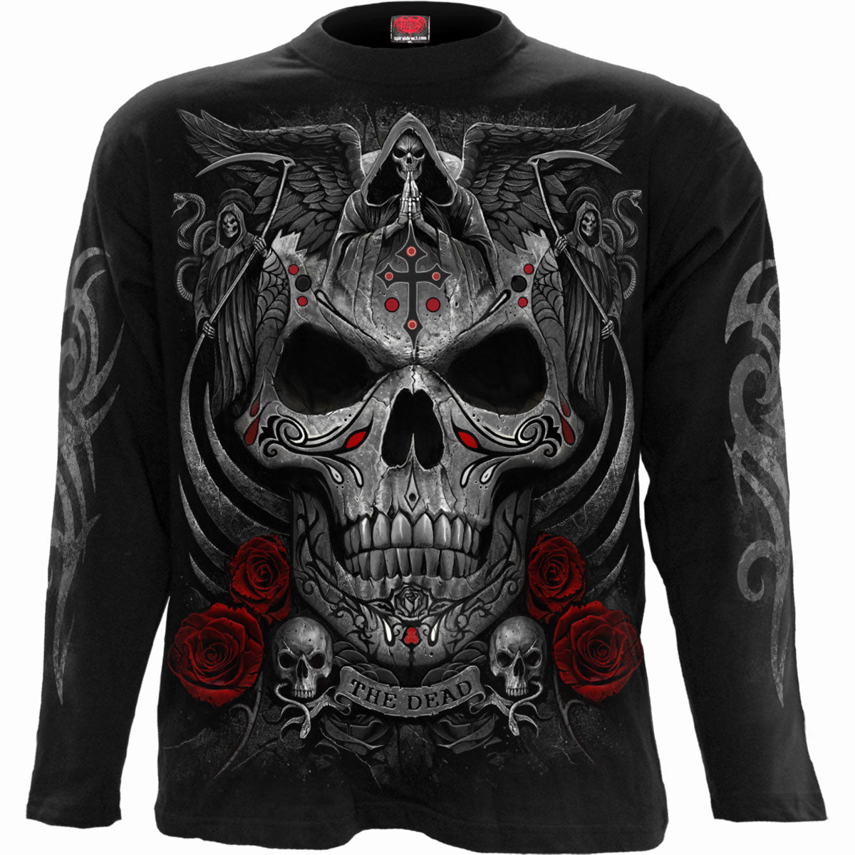 THE DEAD - Longsleeve T-Shirt Black