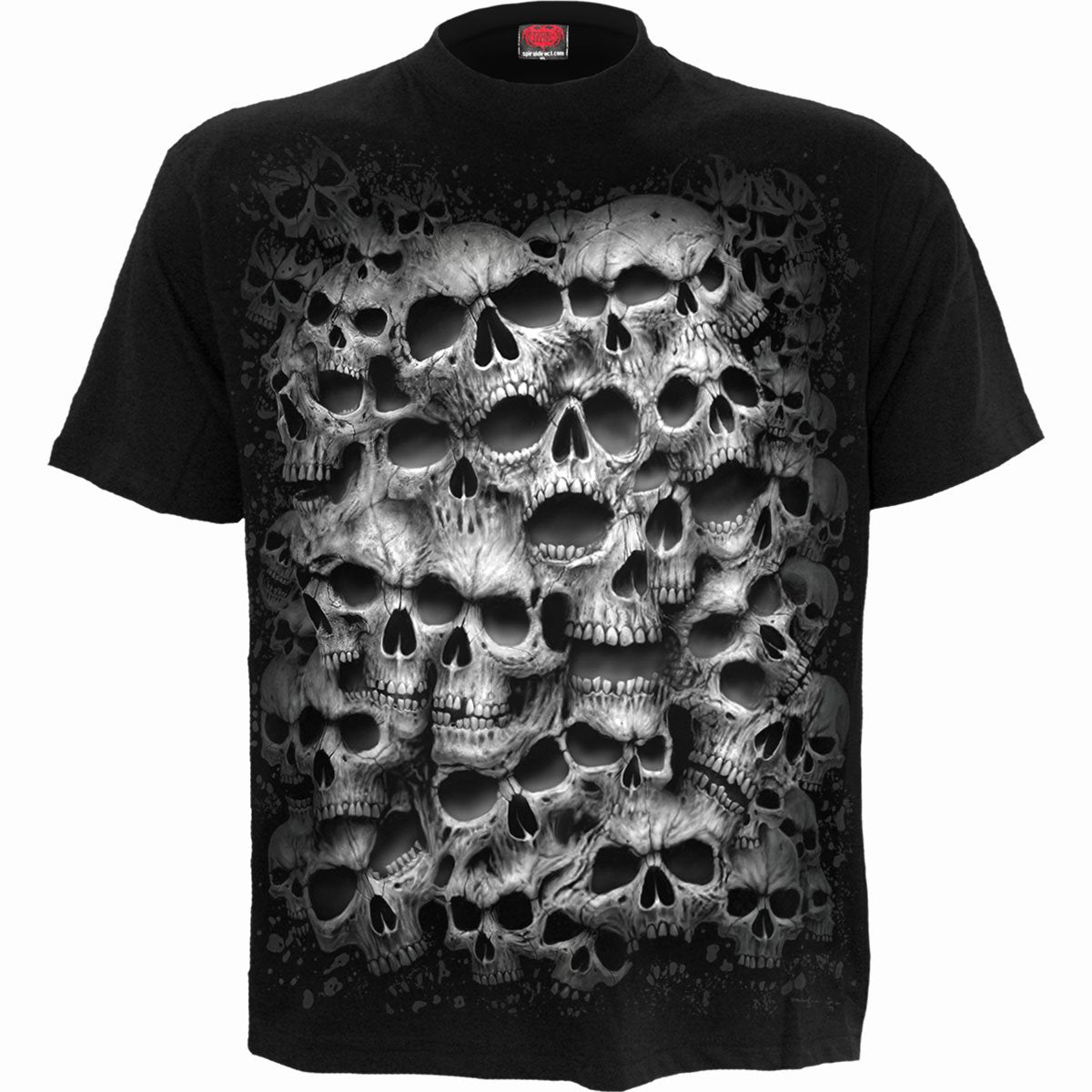 TWISTED SKULLS - T-Shirt Black