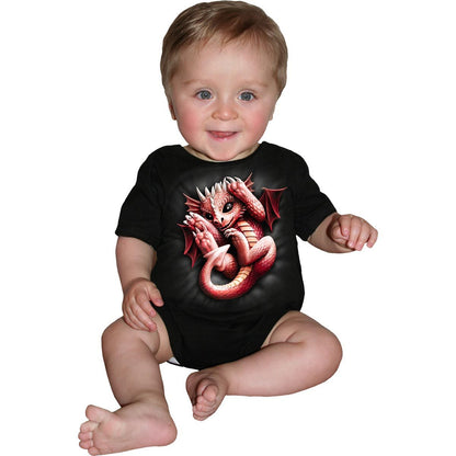 WHELP - Baby Sleepsuit Black - Spiral USA
