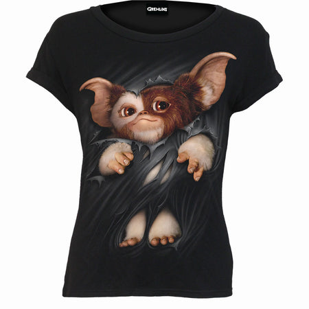 GREMLINS GIZMO Boatneck Cap Sleeve Top