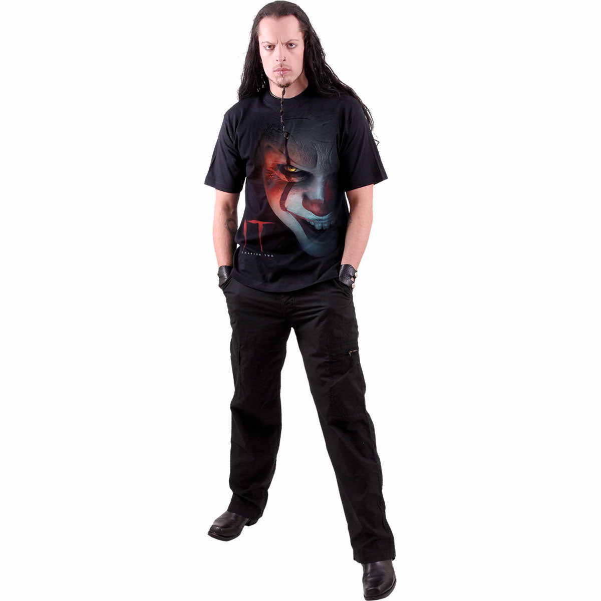 IT - PENNYWISE - T-shirt noir