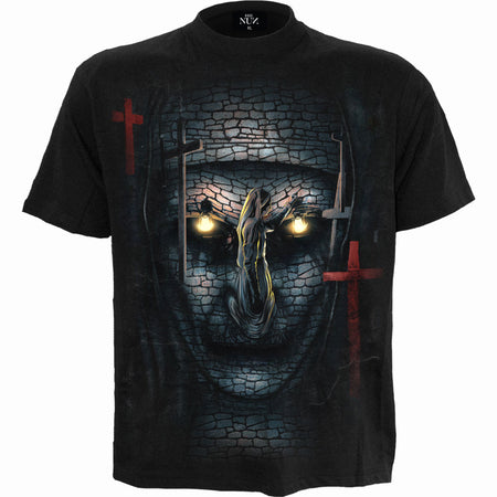 NUN SKULL ILLUSION T Shirt