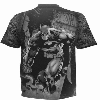 BATMAN - VENGEANCE WRAP - Allover T-Shirt Black