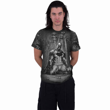BATMAN - VENGEANCE WRAP - T-shirt à capuchon noir