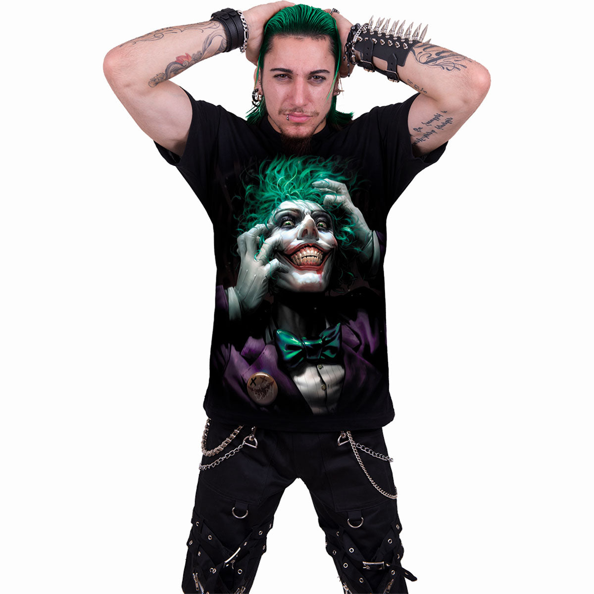 Joker t shirt outlet black