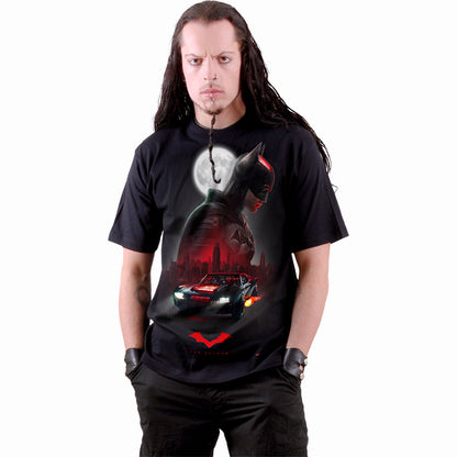 THE BATMAN - BATMOBILE - T-Shirt Noir