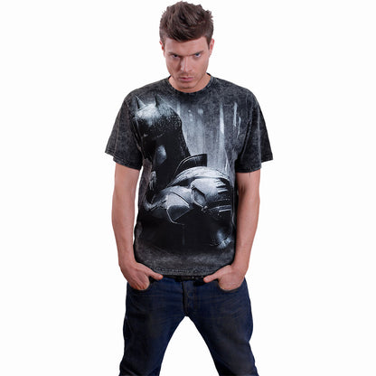 THE BATMAN - ACID RAIN - T-shirt à délavage acide
