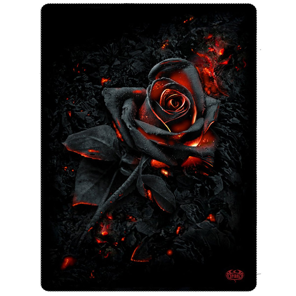 BURNT Fleece Blanket Double Sided Print