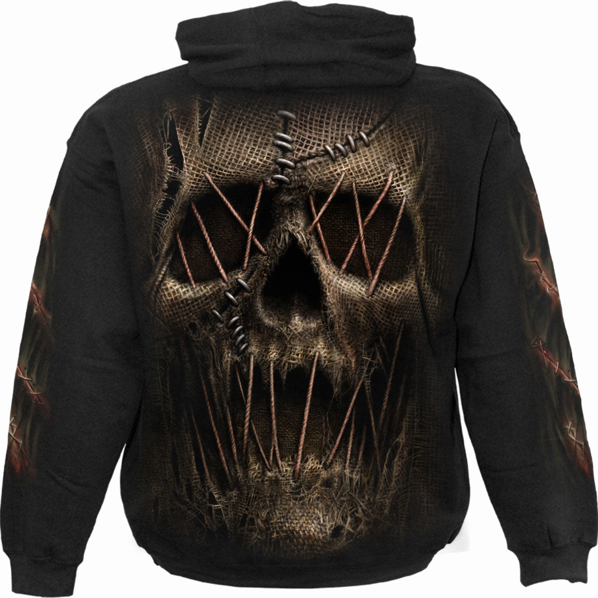 THREAD SCARE - Sudadera con capucha Negra