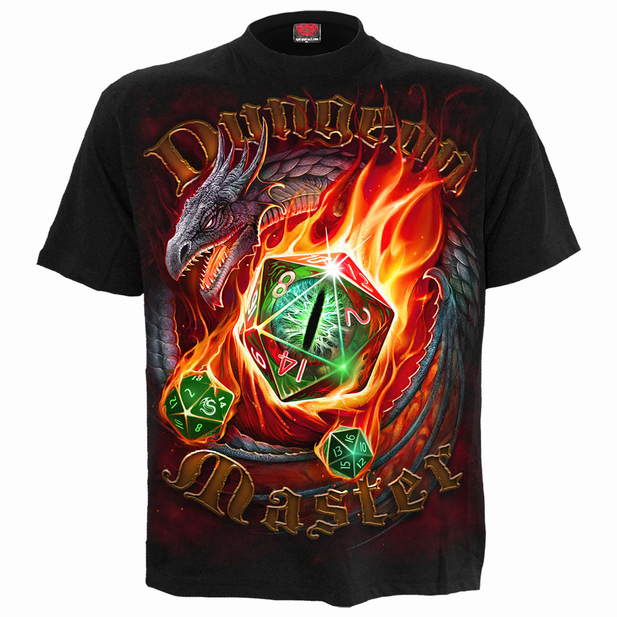 DUNGEON MASTER - T-Shirt Black