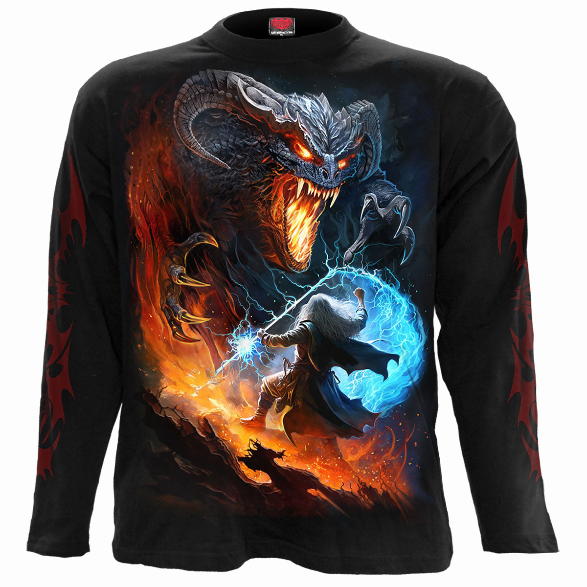 INFERNAL DUEL - Longsleeve T-Shirt Black