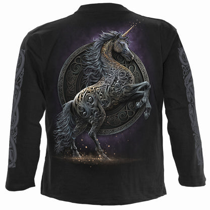 CELTIC UNICORN - Longsleeve T-Shirt Black