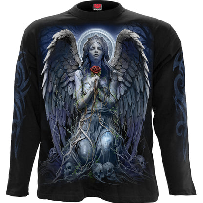 GRIEVING ANGEL - Longsleeve T-Shirt Black