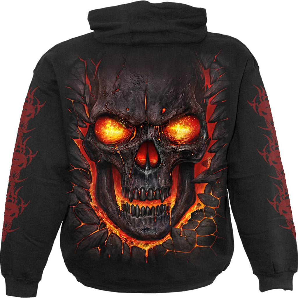 SKULL LAVA Hoody