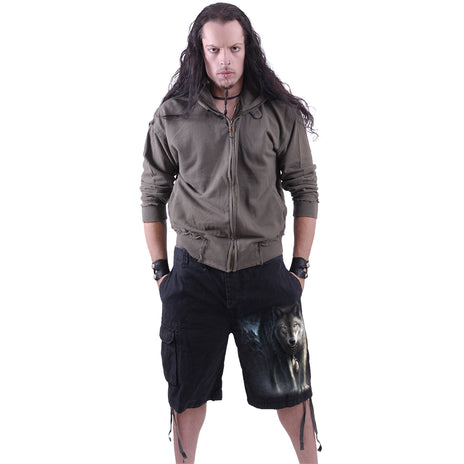 FROM DARKNESS - Vintage Cargo Shorts Black