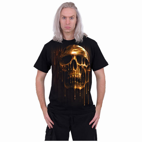 DRIPPING GOLD - T-shirt noir