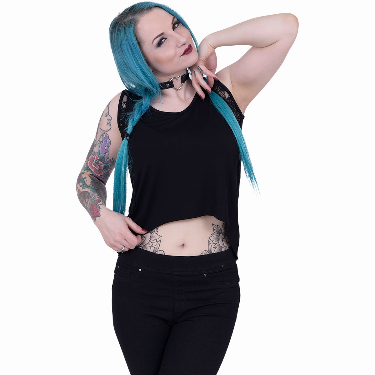 GOTHIC ROCK - Under-laced Skater Vest