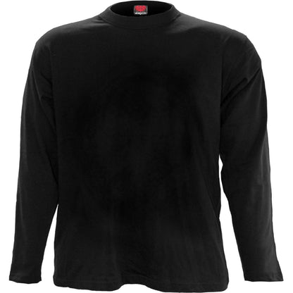 URBAN FASHION - Longsleeve T-Shirt Black - Spiral USA
