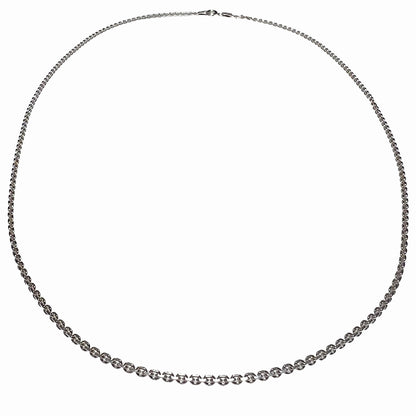 ANCHOR - Neck Chain - Rhodium Plated - 550mm