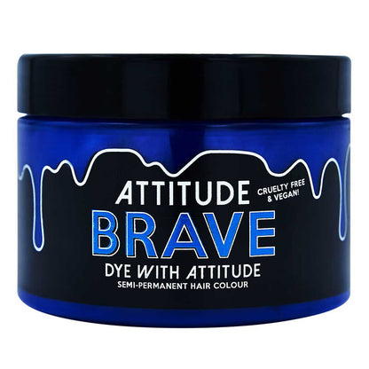 BRAVE BLUE - Attitude Haarfärbemittel - 135ml