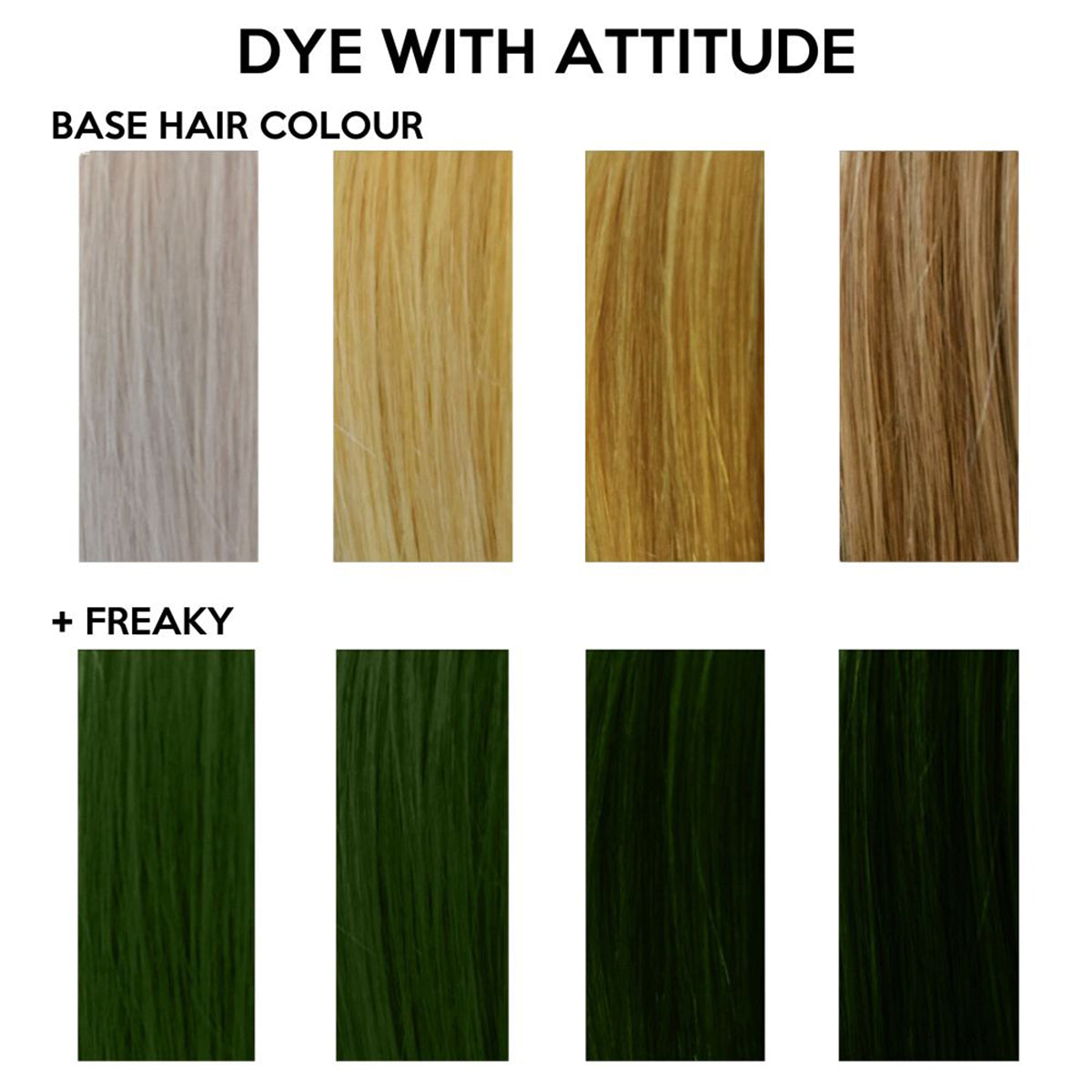 FREAKY OLIVE GREEN - Tintura per capelli Attitude - 135ml