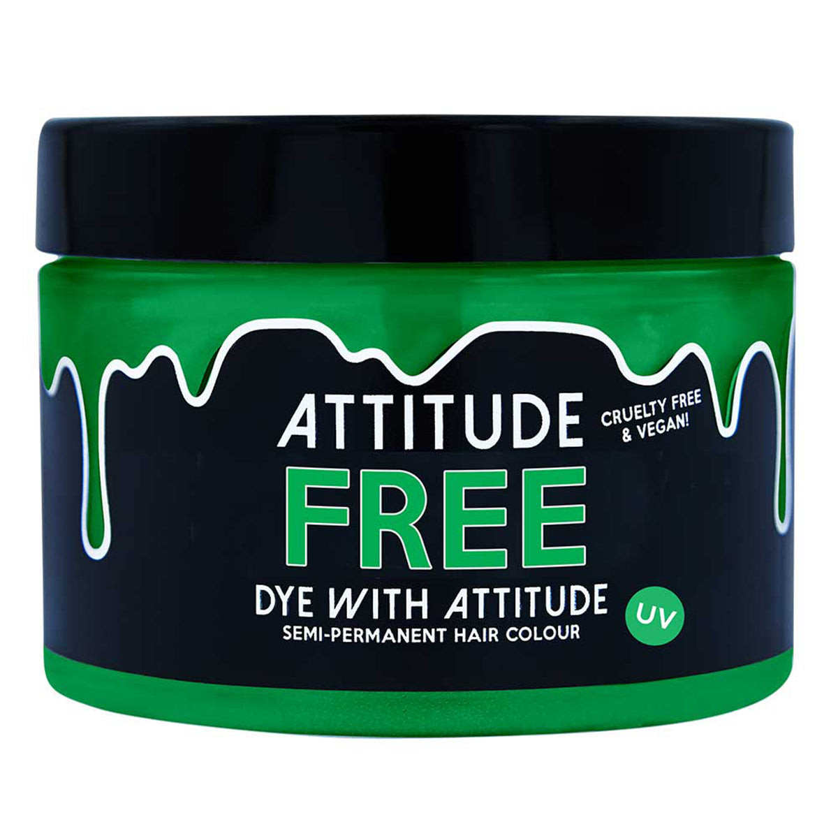 FREE UV GREEN - Tintura per capelli Attitude - 135ml