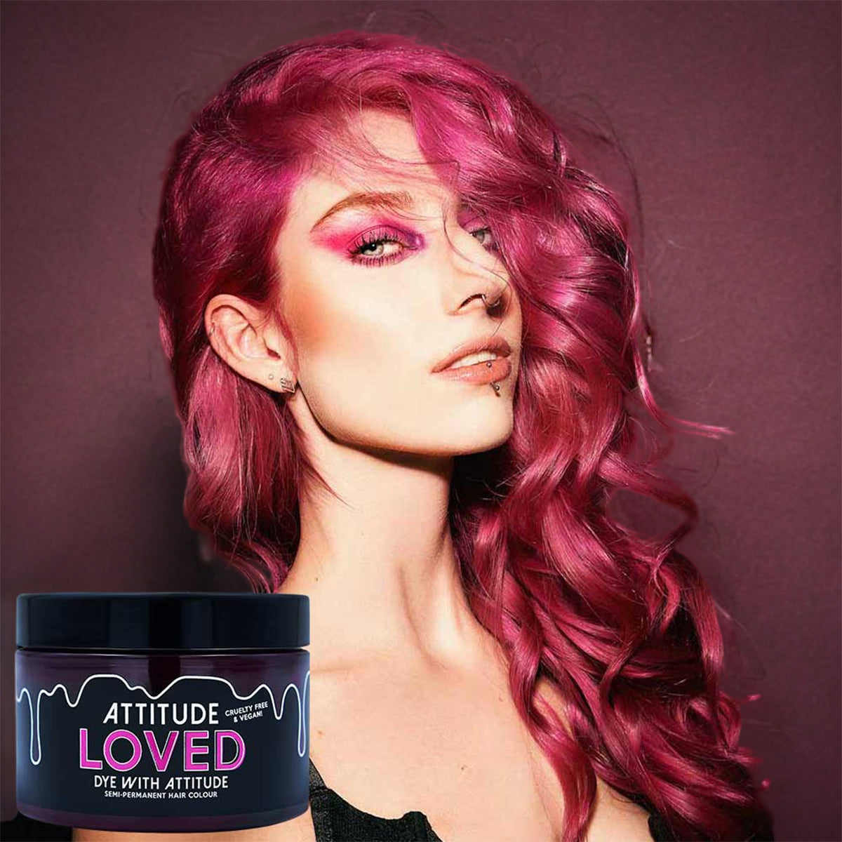 LOVED PINK - Attitude Hair Dye - 135ml