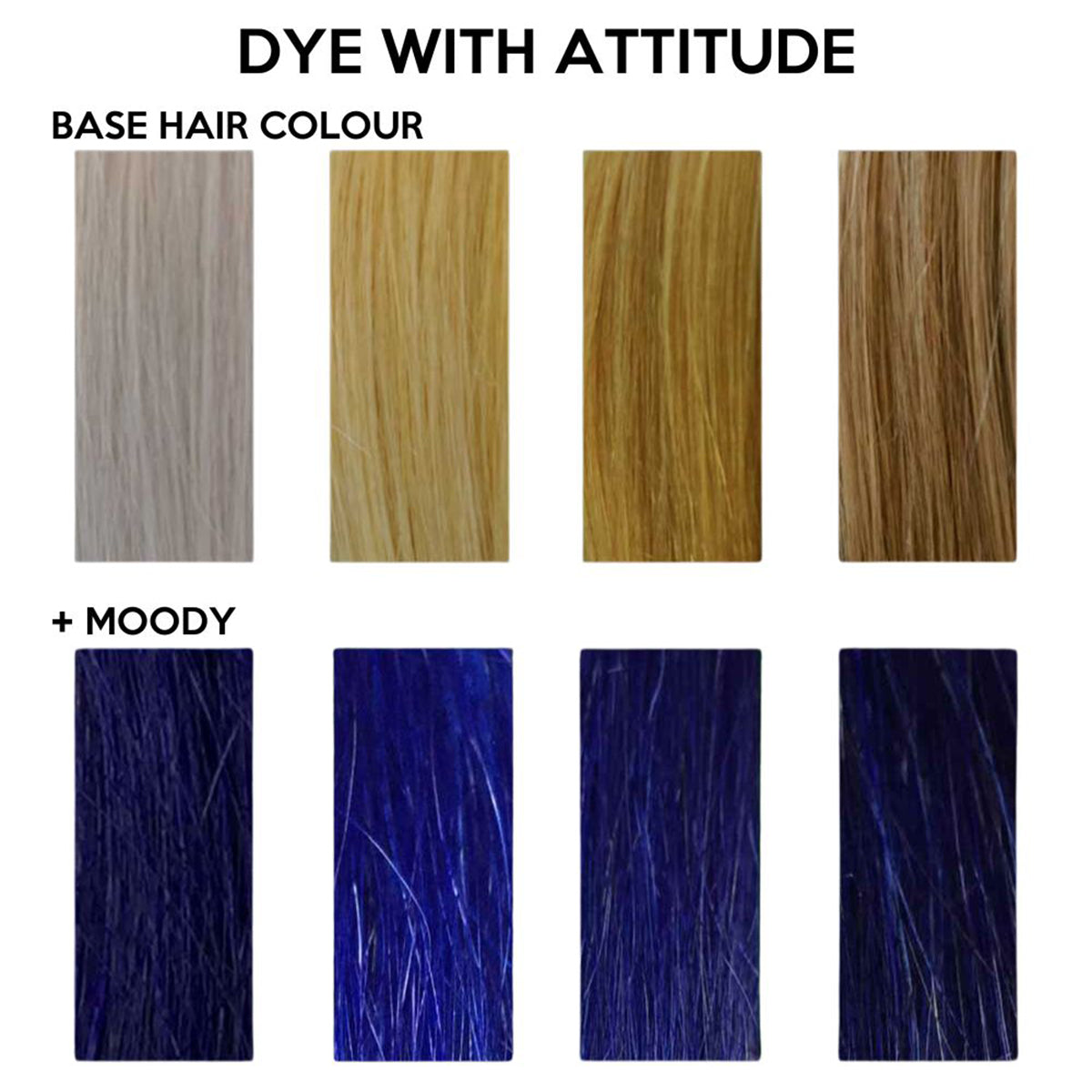 MOODY BLUE - Tintura per capelli Attitude - 135ml
