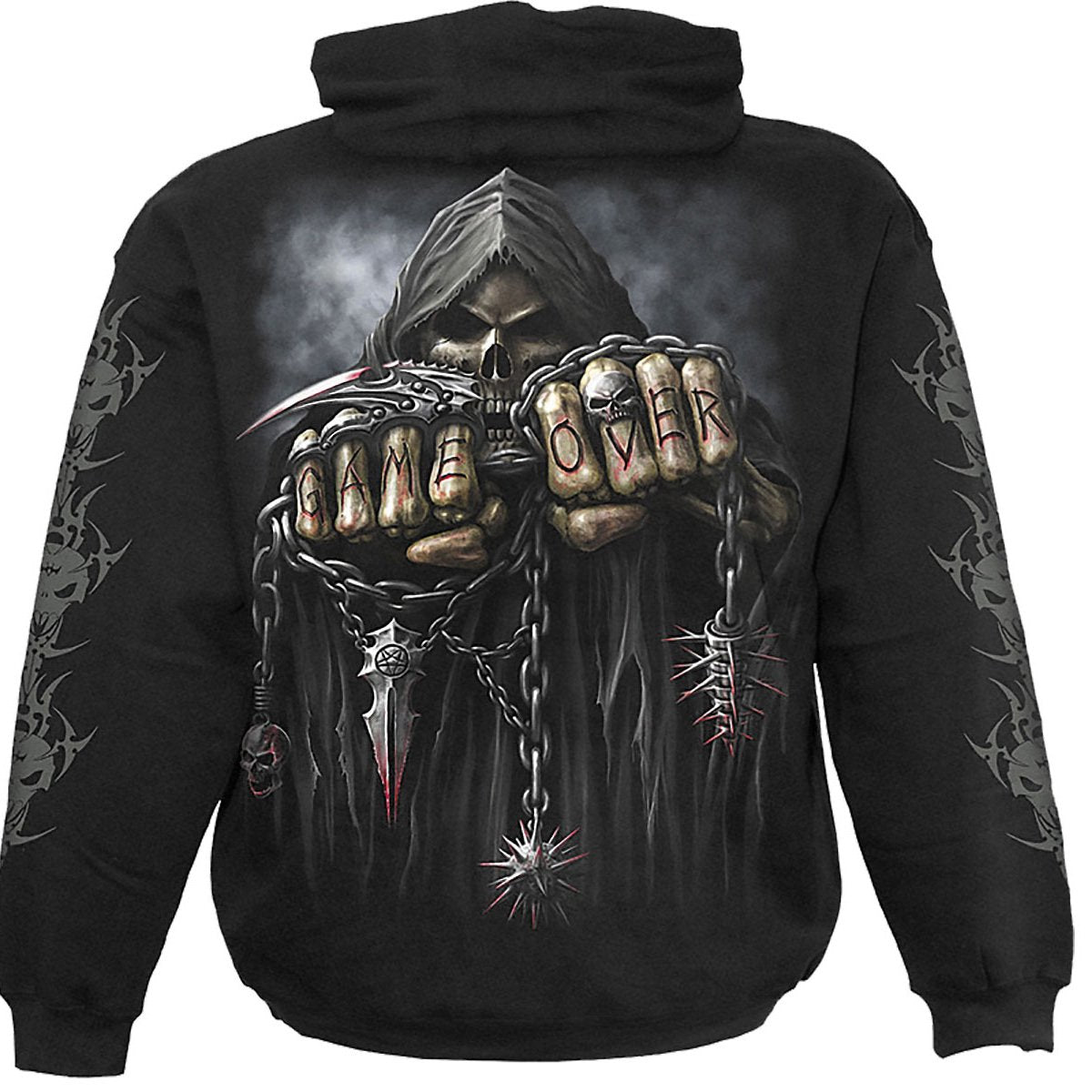 GAME OVER Hoody Black