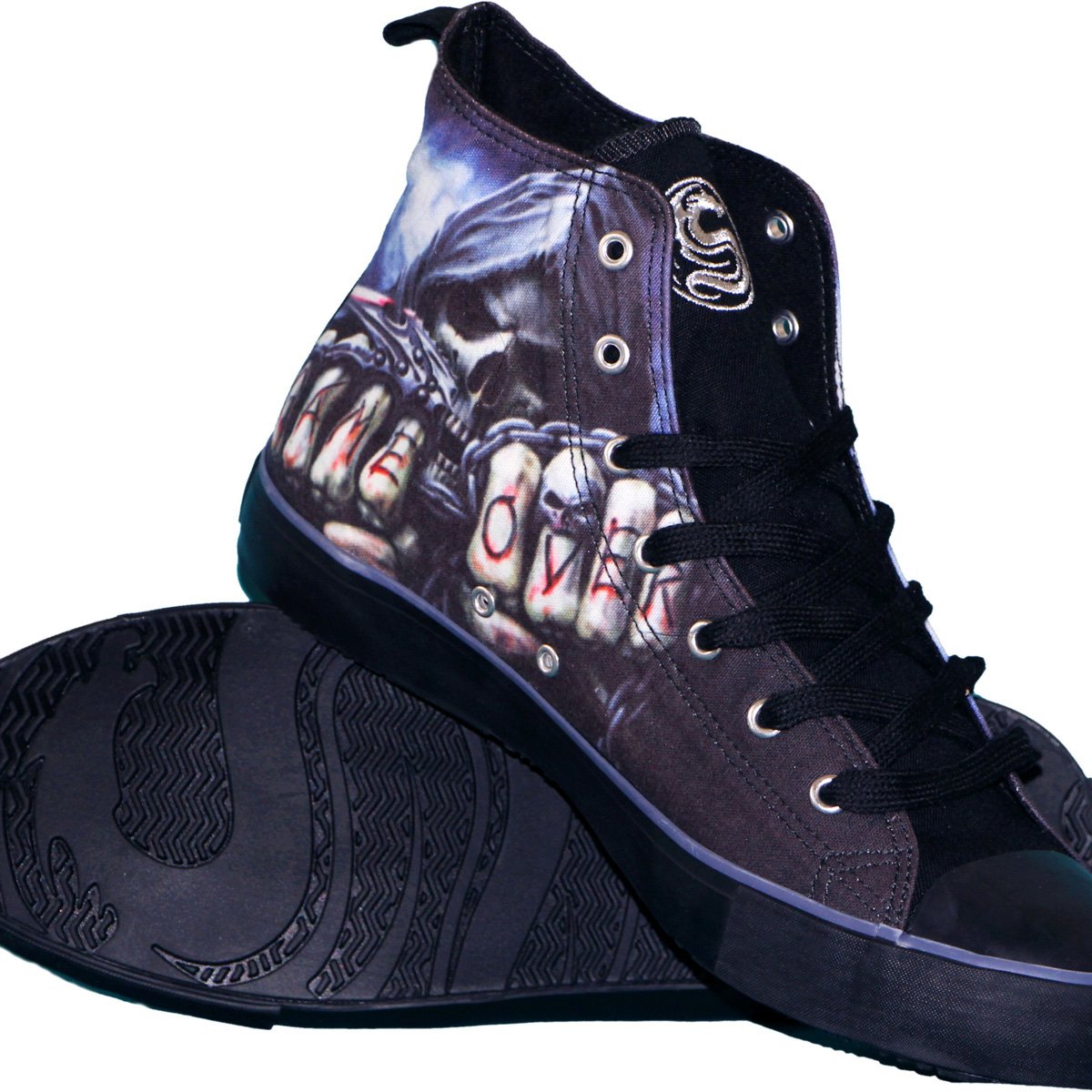 GAME OVER - Sneakers - Men's High Top Laceup - Spiral USA