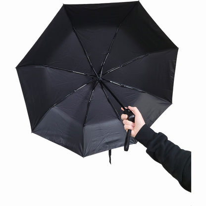 GOTH SKULL - Parapluie de voyage compact avec ouverture et fermeture automatiques