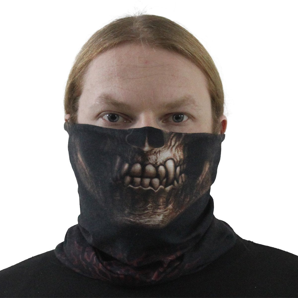 GOTH SKULL - Multifunctional Face Wraps - Spiral USA