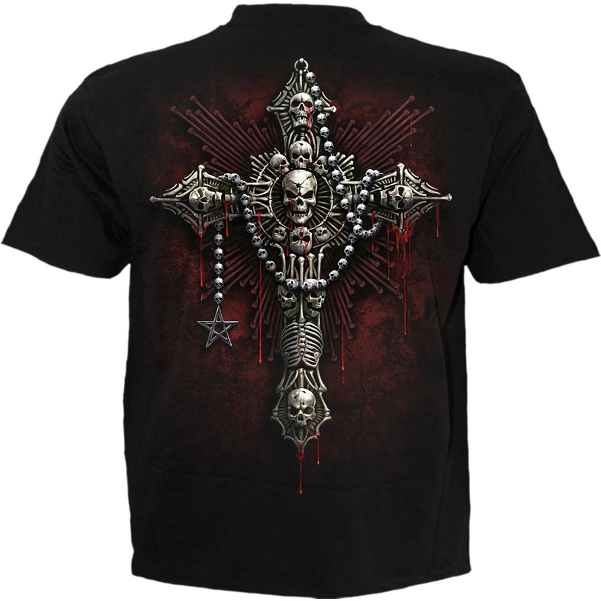 DEATH BONES - T-Shirt Black - Spiral USA