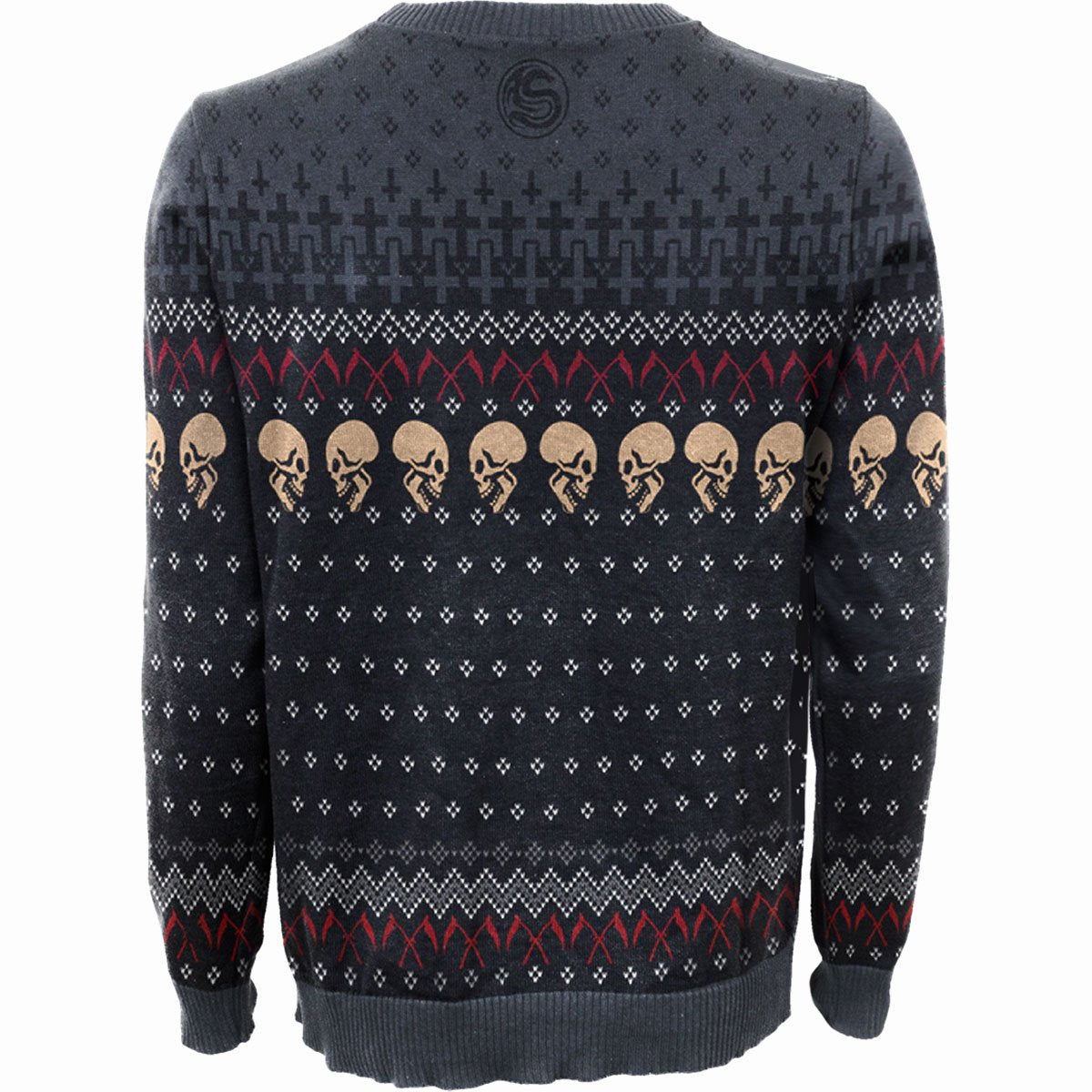 EVIL ROCK - Knitted Wrap Jumper