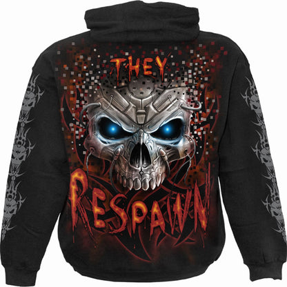 RESPAWN - Sweat à capuche pour enfants noir