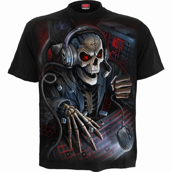 DimMoire Baby Skull BIG T【Black】 ACRO TOKYO][DimMoire] Baby Skull Big Tee