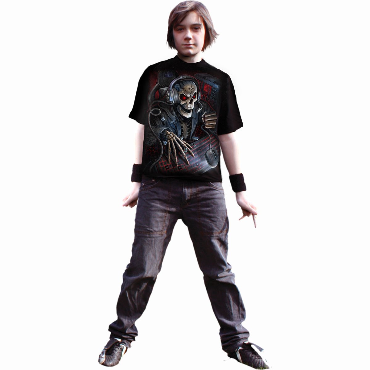 PC GAMER - T-shirt pour enfants noir