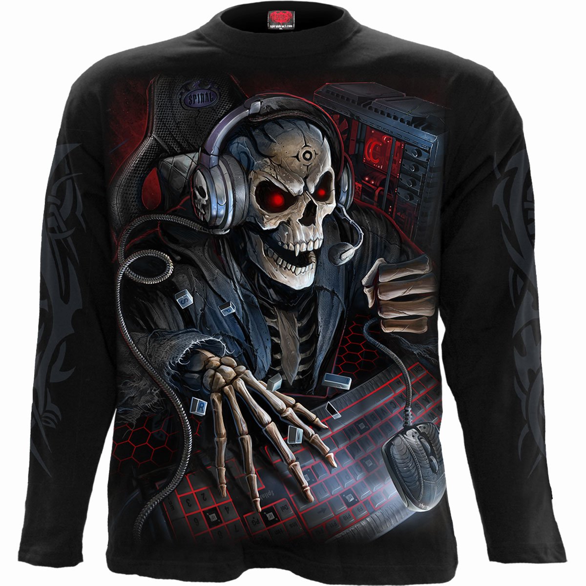 PC GAMER - Longsleeve T-Shirt Black