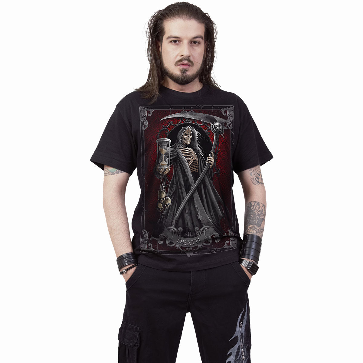 DEATH TAROT - T-Shirt Black