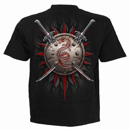 ORIENTAL DRAGON  - T-Shirt Black