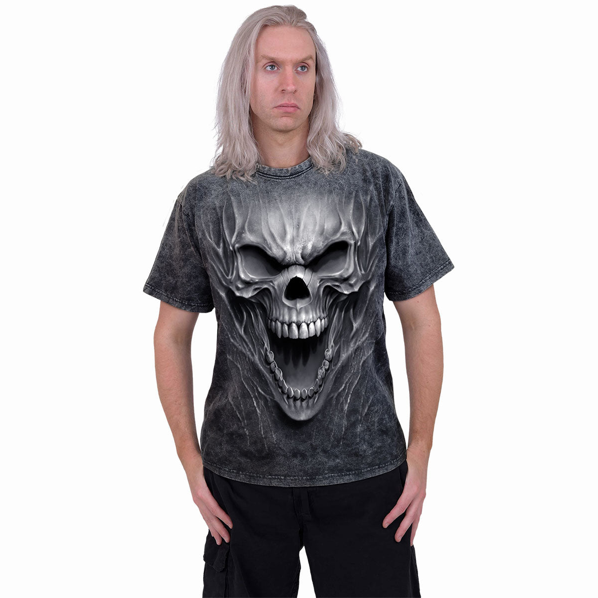 BEAST WITHIN - T-shirt à délavage acide